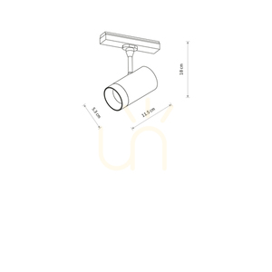 UT-LVM SPOT LED 12W 11342 Nowodvorski Spotlight For Busbars 6 UT-LVM SPOT LED 12W 11342 Nowodvorski Spotlight For Busbars small 6