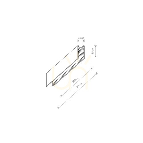 Check LVM TRACK 1M Lighting Rail 11626 Nowodvorski