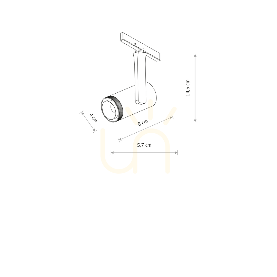Show Reflector For Busbars NANO - LVM SPOT ZOOM LED 7W 11715 Nowodvorski Reflector For Busbars NANO - LVM SPOT ZOOM LED 7W 11715 Nowodvorski