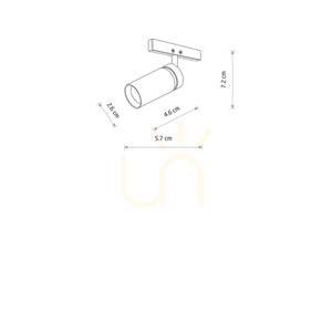 Reflector For Busbars NANO - LVM SPOT ZOOM LED 2W 11713 Nowodvorski 9 Reflector For Busbars NANO - LVM SPOT ZOOM LED 2W 11713 Nowodvorski small 9