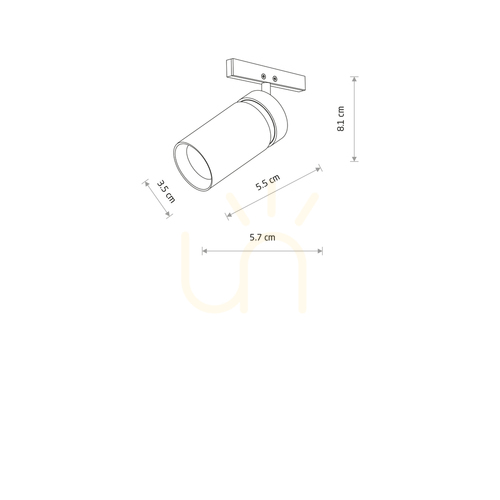 Check Reflector For Busbars NANO - LVM SPOT ZOOM LED 5W 11714 Nowodvorski