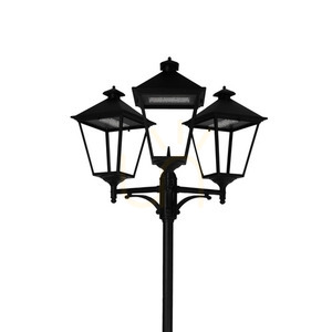 Garden / park lantern IP54 LONDON BIG 4135BL 3x13.4W 4000K black - premium NORLYS. small 0