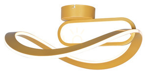 Ceiling light Zuma Line VELENNE C241249403A gold 1xLED small 0