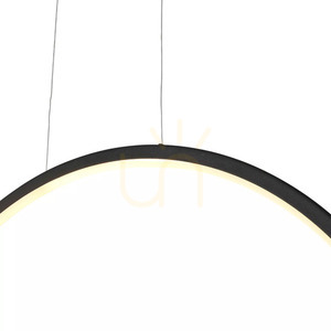 Loop M Variable Color LED Pendant Lamp black IP44 PL0119-85-CCT-BK small 7