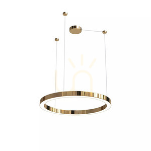 Aurum M Variable Light Color LED Chandelier Gold PL0116-90-CCT small 1