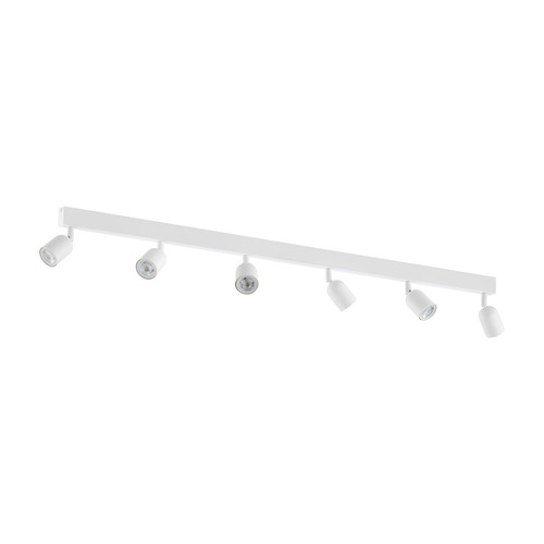 Check Top White Ceiling Lamp 6 Pł