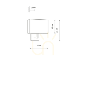 HOTEL MOOD wall lamp 11787 Nowodvorski small 3