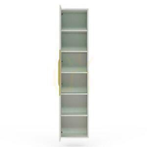 ANVERS Bathroom Cabinet White with Gold Handle small 6