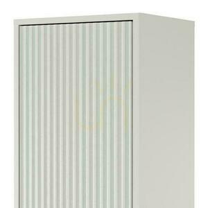 ANVERS Bathroom Cabinet White with Gold Handle small 8