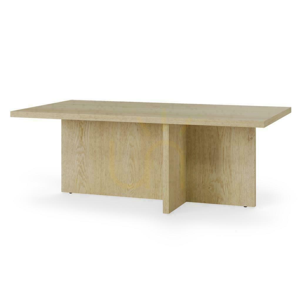 Check ASH Rectangular Coffee Table, Oak Cremona Torro ASH Rectangular Coffee Table, Oak Cremona Torro