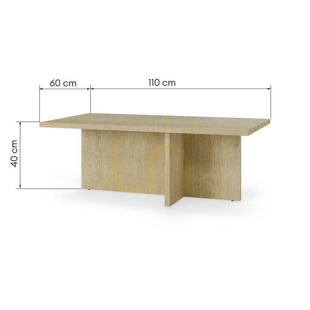 Preview ASH Rectangular Coffee Table, Oak Cremona Torro ASH Rectangular Coffee Table, Oak Cremona Torro