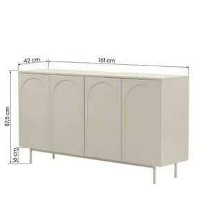 Chest of Four Doors ASTHETHIC Cashmere Chest of Drawers small 9