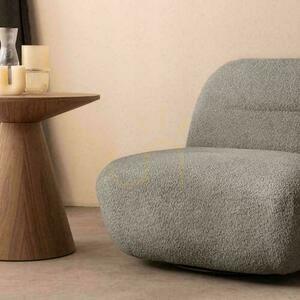 Nova Nook BOCHIC swivel lounge chair, brown-grey small 2