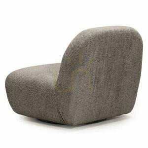 Nova Nook BOCHIC swivel lounge chair, brown-grey small 3