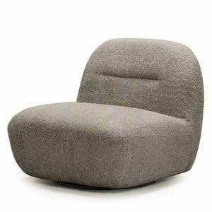 Nova Nook BOCHIC swivel lounge chair, brown-grey small 4