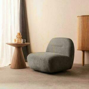 Nova Nook BOCHIC swivel lounge chair, brown-grey small 7