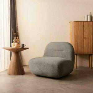 Nova Nook BOCHIC swivel lounge chair, brown-grey small 9