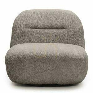 Nova Nook BOCHIC swivel lounge chair, brown-grey small 0