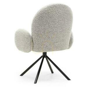 FINEST Grey Swivel Chair small 4