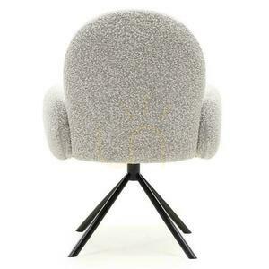FINEST Grey Swivel Chair small 5