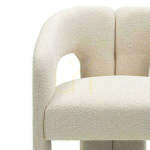 JOEL Upholstered Chair Beige small 2