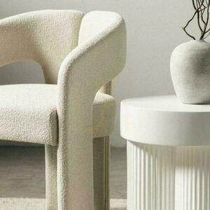 JOEL Upholstered Chair Beige small 6