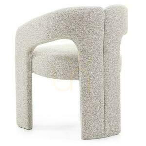 JOEL Upholstered Chair Gray-Brown small 5