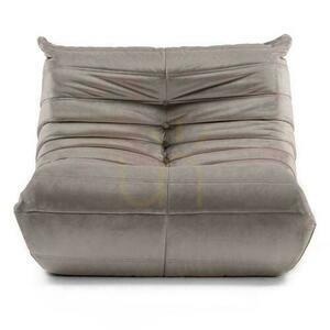 LIBELLULE Armchair Green-Grey Velvet small 0