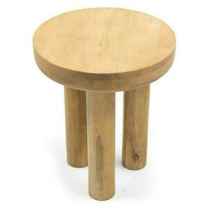 Side Table 50 cm LUNGO Mangrove Wood small 3