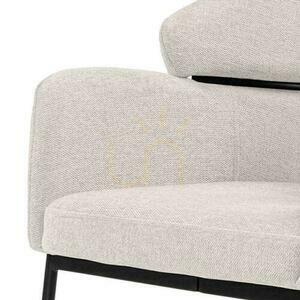 Set of 2 Chairs MAREO Light Beige small 3