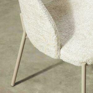 Set of 2 MORES Light Beige Chairs 5 Set of 2 MORES Light Beige Chairs small 5
