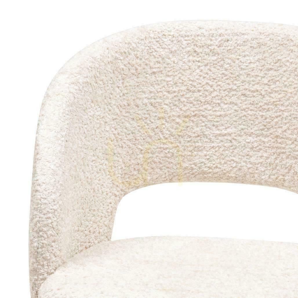 View Set of 2 MORES Light Beige Chairs Set of 2 MORES Light Beige Chairs