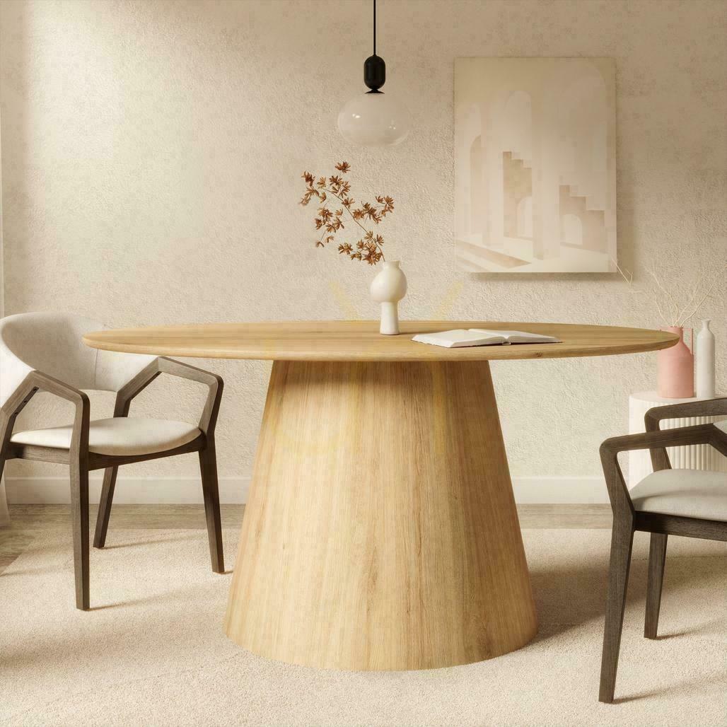 View NOEL Dining Table Natural Wood NOEL Dining Table Natural Wood