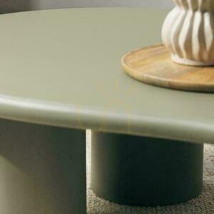 Coffee Table Nova Nook NUBE Matte Olive Green 130x80 cm small 3