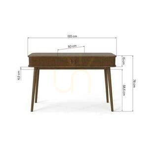 ORA Dark Walnut Desk small 1