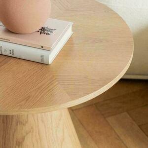 Side Table ORB 60 cm, Natural Oak Veneer small 4