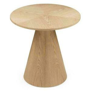 Side Table ORB 60 cm, Natural Oak Veneer small 0