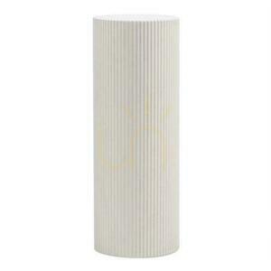 Table 30 cm RYU Grey Beige with Grooves 6 Table 30 cm RYU Grey Beige with Grooves small 6