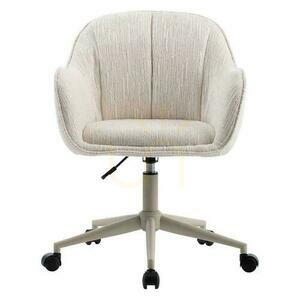 STEGO Swivel Chair Cream with Beige Legs small 2