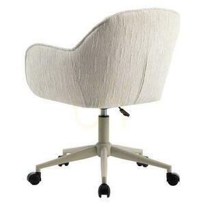 STEGO Swivel Chair Cream with Beige Legs small 3