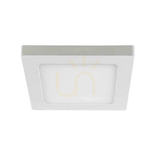 Check V-TAC 12W LED surface panel SAMSUNG CHIP square 167x167mm VT-60012SQ-S 3000K 1200lm 5 year warranty