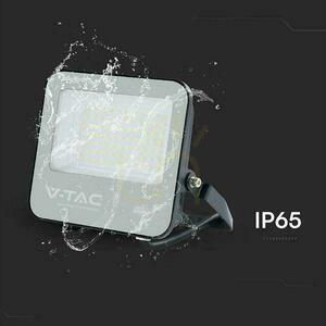 V-TAC CREE CHIP 50W LED projector 135lm/W black casing IP65 VT-4455 4000K 6750lm 6 year warranty small 3