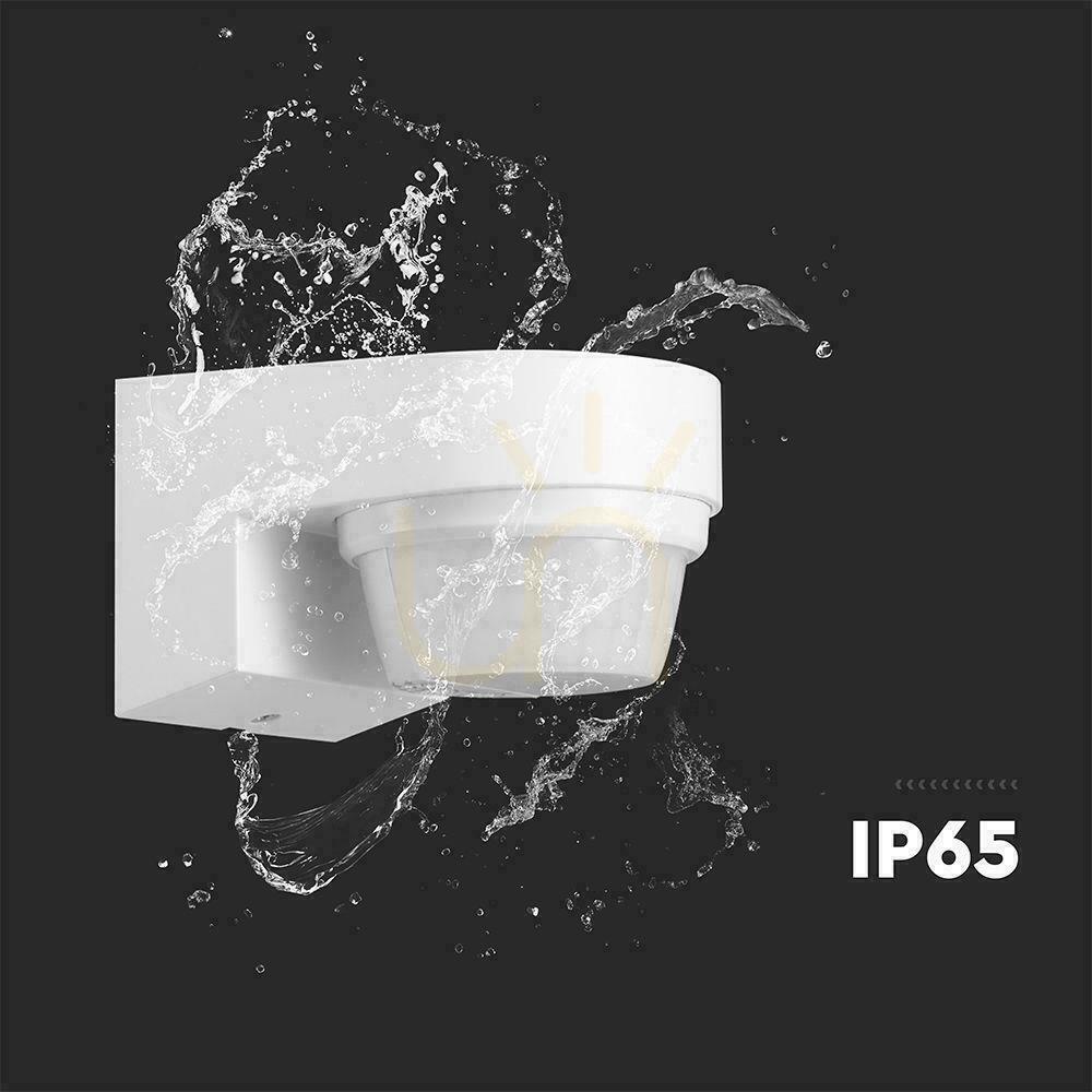 Display Infrared motion sensor wall white 240st 1000W LED IP65 V-TAC VT-81008 5 year warranty Infrared motion sensor wall white 240st 1000W LED IP65 V-TAC VT-81008 5 year warranty