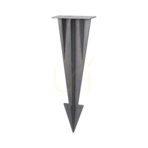 Check Anchor pin ground fixing of VT-409 luminaires 100x35x274mm Grey Anthracite VT-12050-DG