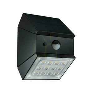 V-TAC 2.5W CCT solar wall wall lamp motion sensor black VT-11025CCT-B 3000K-4000K-6000K 300lm small 0