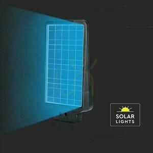 Streetlight solar luminaire V-TAC 20W LED black IP65 150Lm/W VT-ST20CCT 3000K-4000K-6000K 3000lm small 3