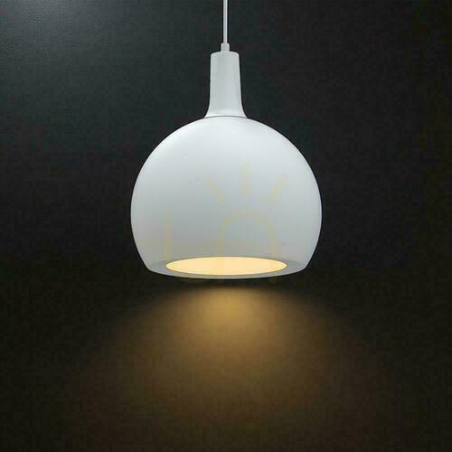 Check V-TAC E27 280x218mm pendant luminaire white VT-89020