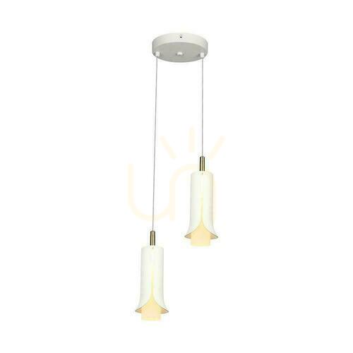 Check V-TAC 2X10W LED pendant luminaire 177x20cm white, gold VT-89026 3000K 1200lm