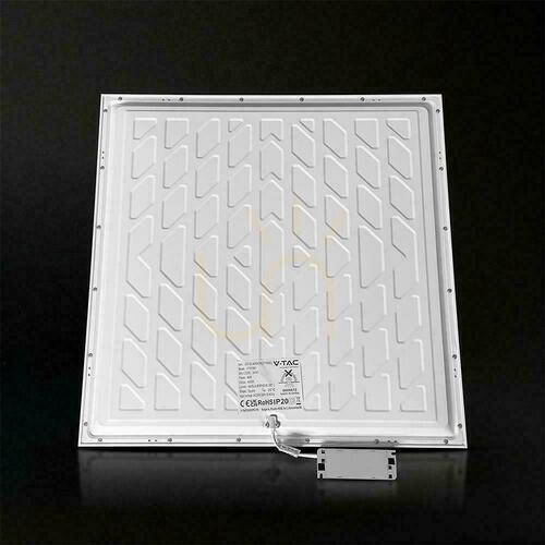 Check LED panel V-TAC 40W 600x600 backlight 33mm 120Lm/W VT-61042 4000K 4800lm 5 year warranty