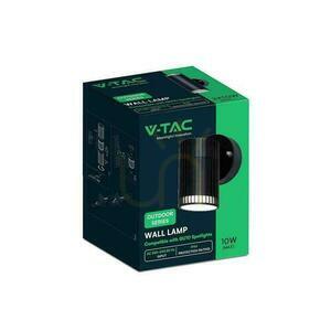V-TAC GU10 black wall sconce luminaire VT-10174 3 year warranty small 2